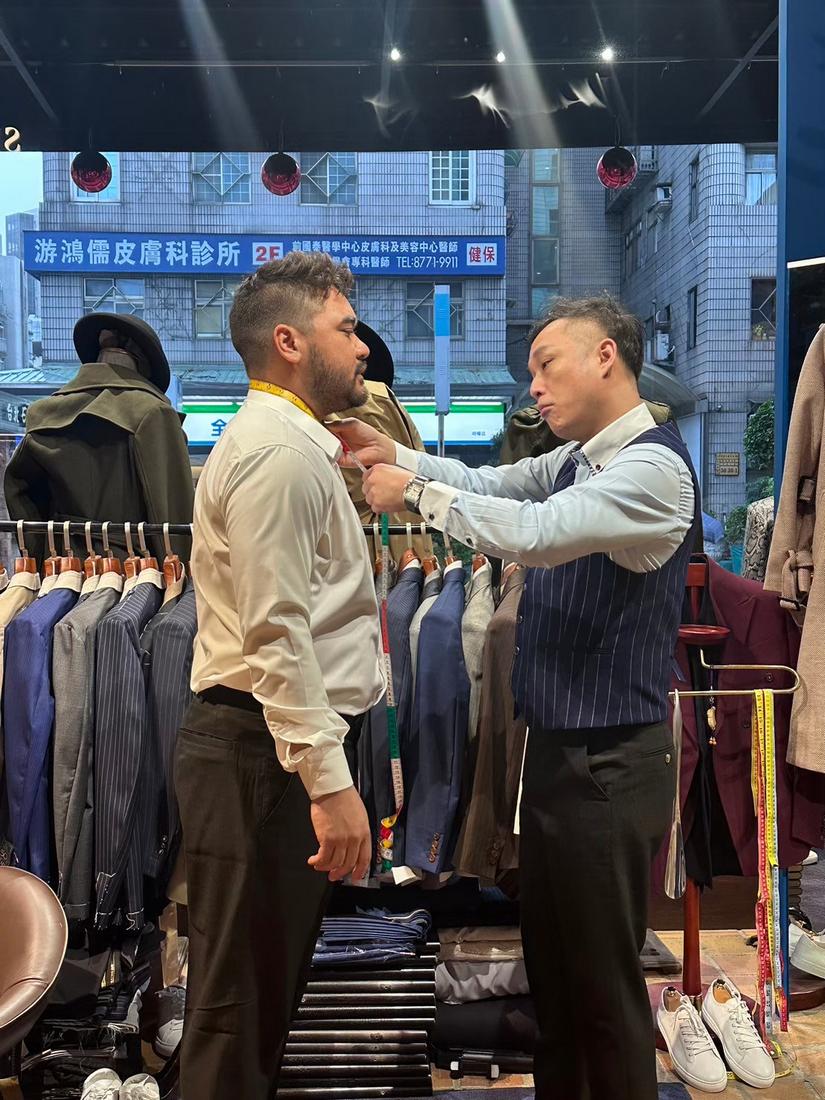 大安區 西服訂製推薦 量身設計專屬西裝