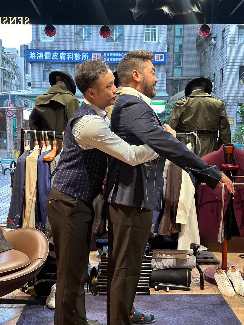 大安區 西服訂製推薦 量身設計專屬西裝