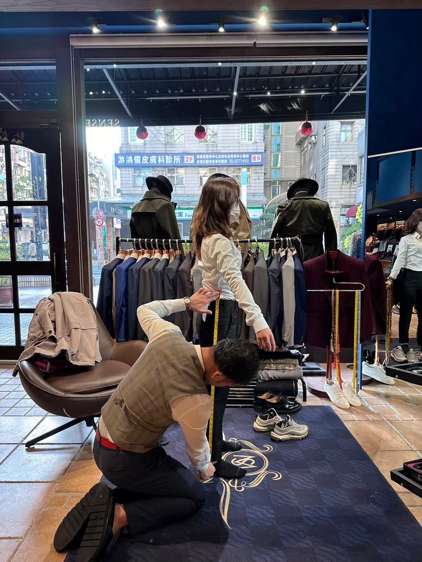 大安區 西服訂製推薦 量身設計專屬西裝