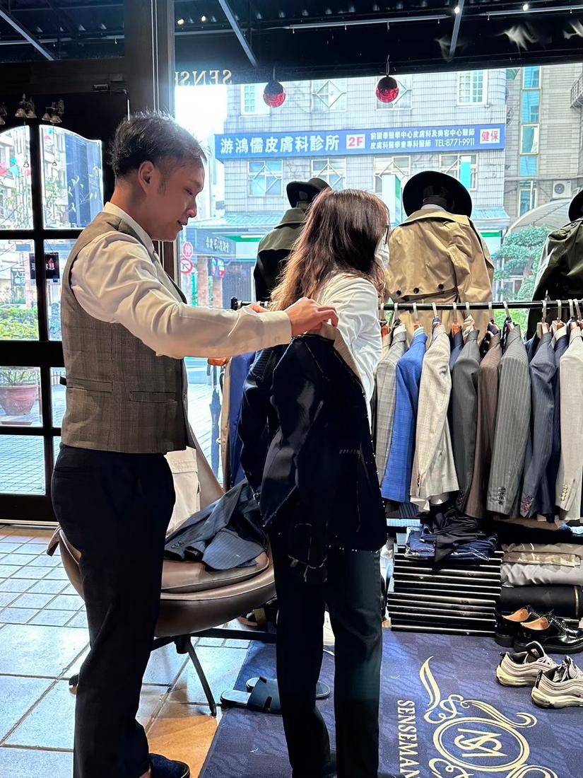 大安區 西服訂製推薦 量身設計專屬西裝