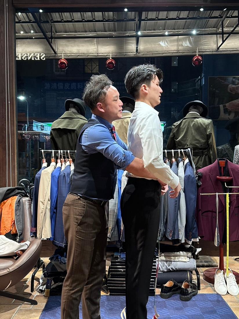 大安區 西服訂製推薦 量身設計專屬西裝