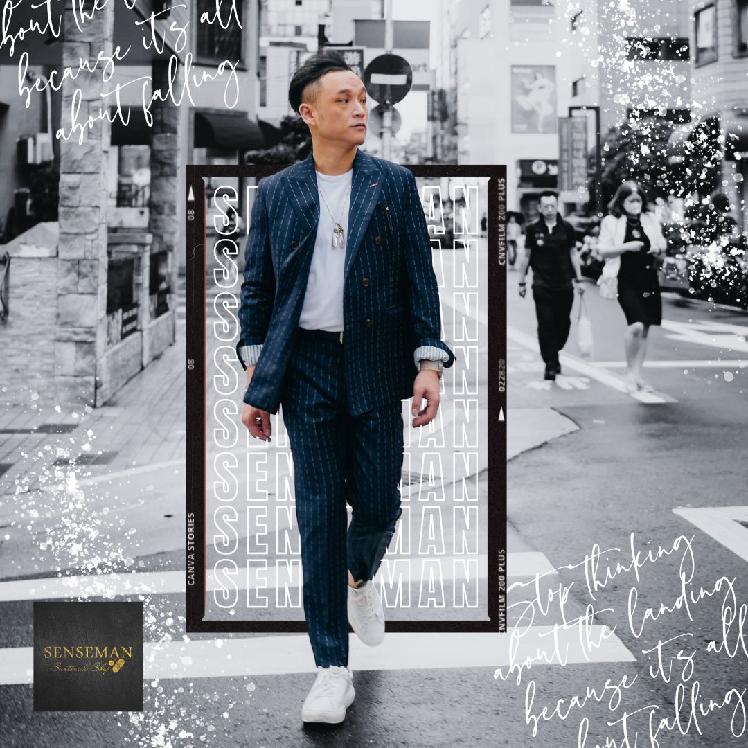 Senseman 主理人 K叔 透過骨骼美學調整訂製西裝版型細節